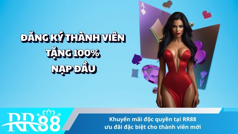 Khuyến mãi độc quyền tại RR88 – ưu đãi đặc biệt cho thành viên mới