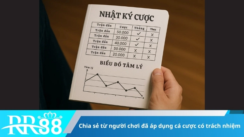 Chia sẻ từ người chơi đã áp dụng cá cược có trách nhiệm