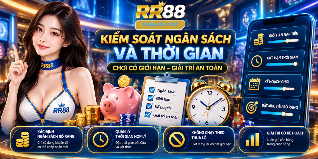 Các nguyên tắc kiểm soát ngân sách và thời gian tại RR88