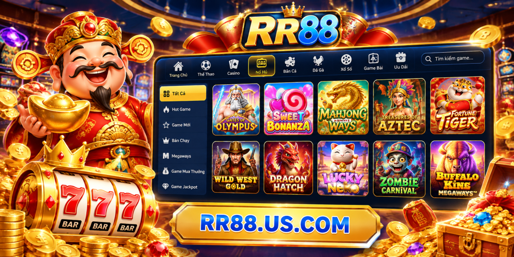 Tổng quan sảnh Nổ Hũ RR88