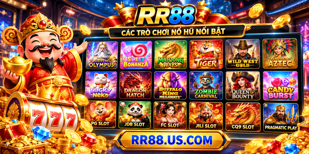 Các trò chơi Nổ Hũ nổi bật tại RR88