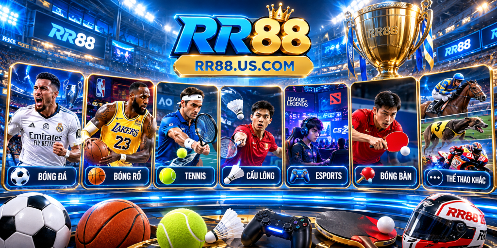 Các bộ môn thể thao nổi bật tại RR88